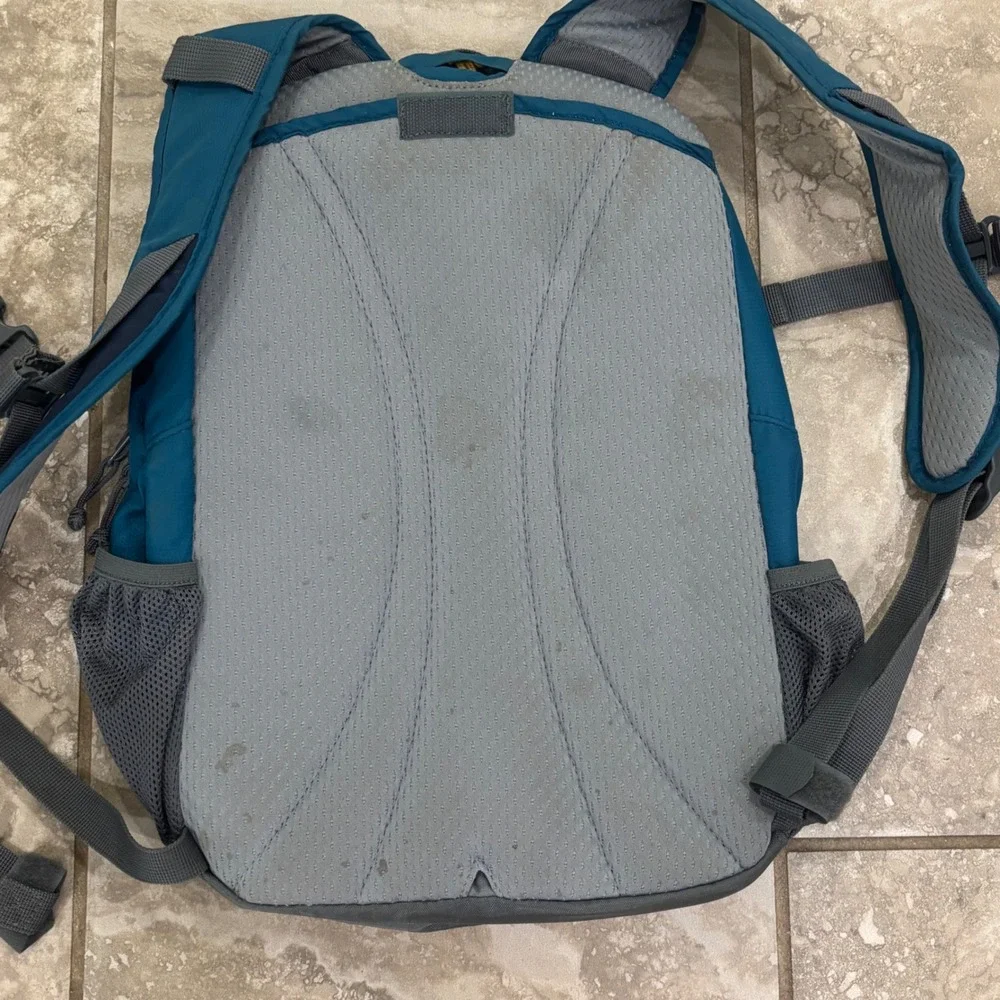 CamelBak Scout Kids Hydration Backpack Blue Grey Set of 2 No Bladder